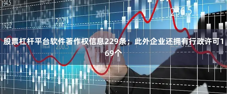 股票杠杆平台软件著作权信息229条；此外企业还拥有行政许可169个